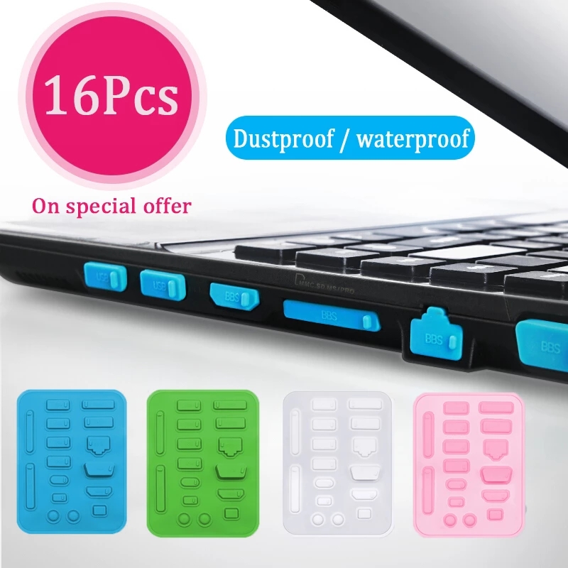 Laptop Accessories Protector - 1Sets Universal Notebook Anti Dust Plug