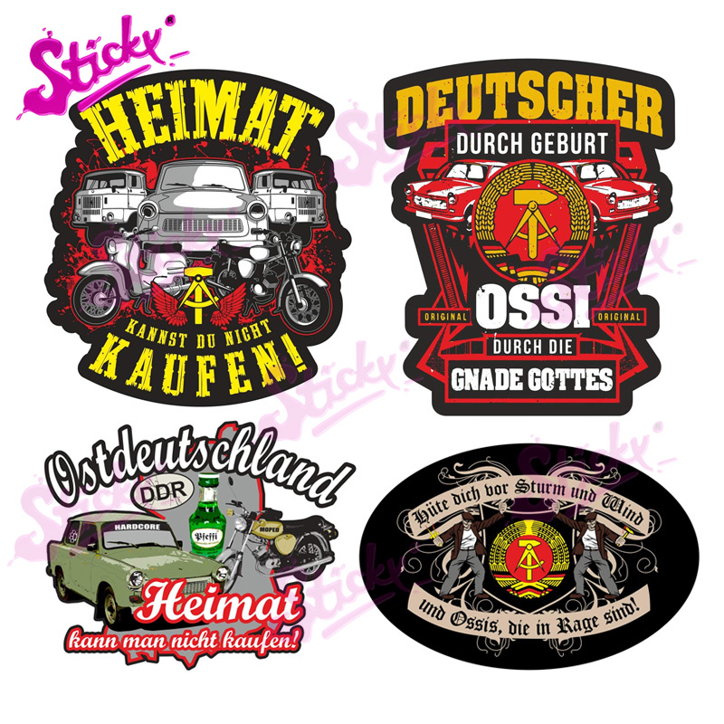 Laptop Accessories Buy - STICKY Retro German DDR You Can't
