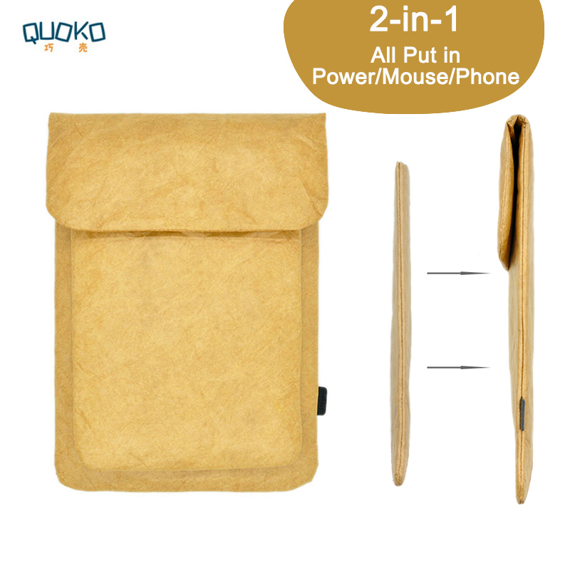 Laptop Accessories Protector - Double Layer High Capacity Laptop Bag