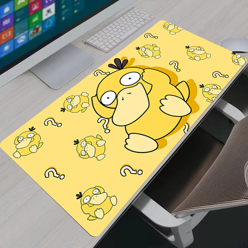 Laptop Accessories Bundle - Mousepad Anime P-Pokemon Psyduck XXL Large