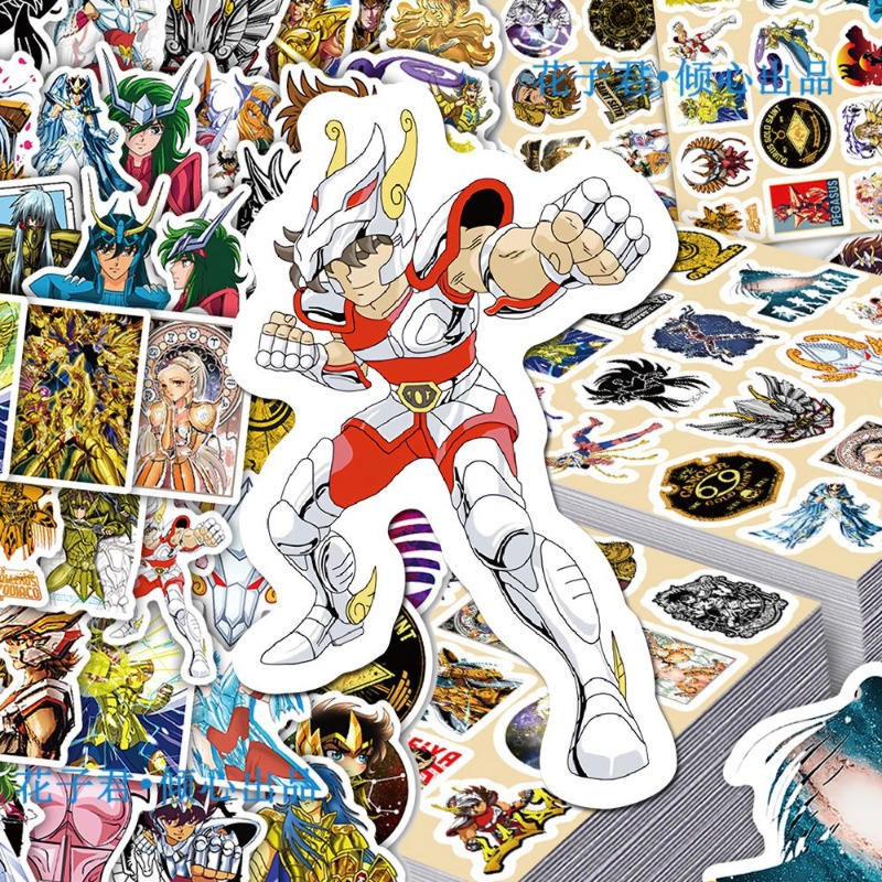 101Pcs Saint Seiya Anime Stick - огляд і ціна Laptop Accessories Toy