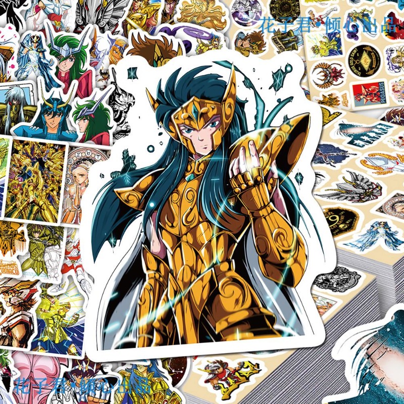 101Pcs Saint Seiya Anime Stick - огляд і ціна Laptop Accessories Toy