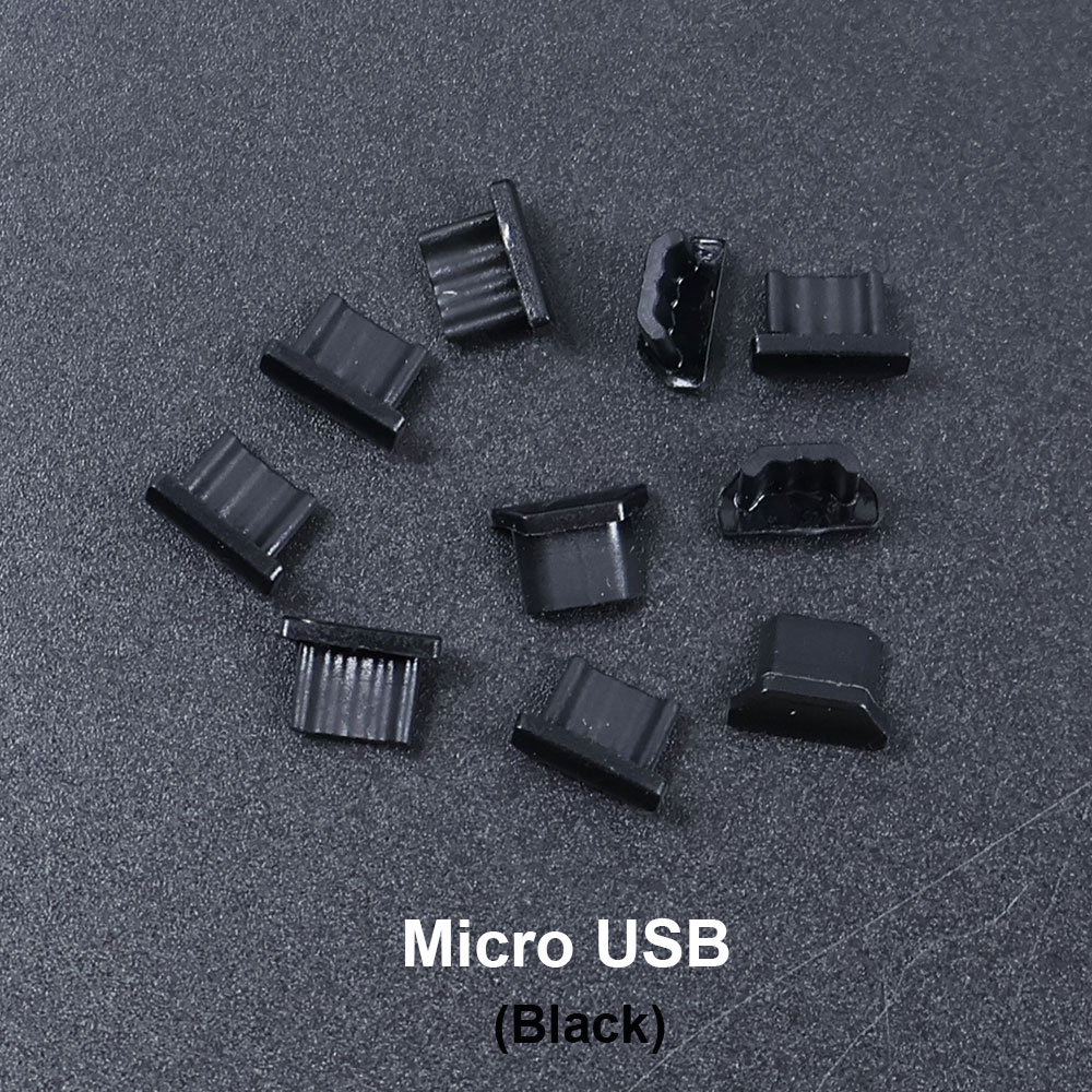 JCD 10pcs Silicone Type-C Micr - огляд і ціна Laptop Accessories Protector