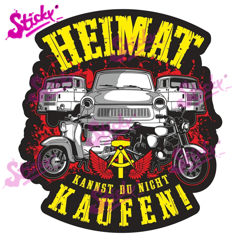 STICKY Retro German DDR You Ca - огляд і ціна Laptop Accessories Buy