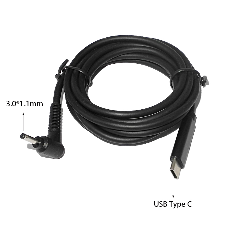USB Type C to DC 3.0x1.1mm 3.0 - огляд і ціна Laptop Lock Cable