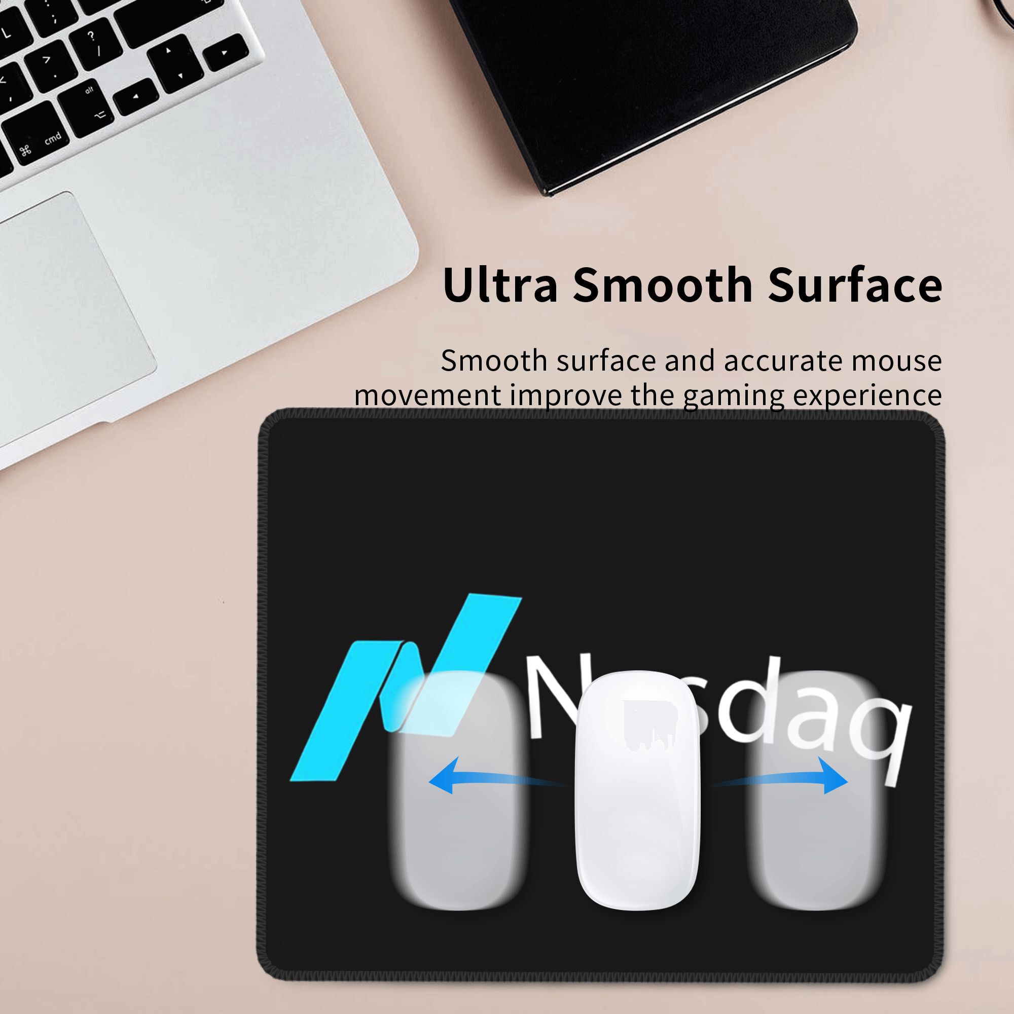 Nasdaq stock market Mouse Pad  - огляд і ціна Laptop Accessories Bundle