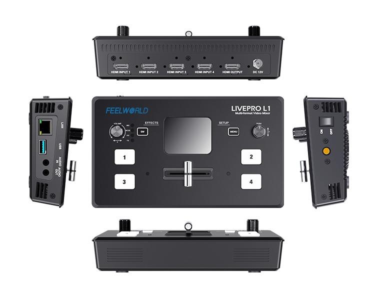 FEELWORLD LIVEPRO L1 V1 4xHDMI - огляд і ціна Monitor Portable Usb