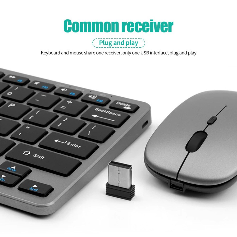 2.4G Wireless Keyboard Mouse S - огляд і ціна Laptop Accessories Combo Set