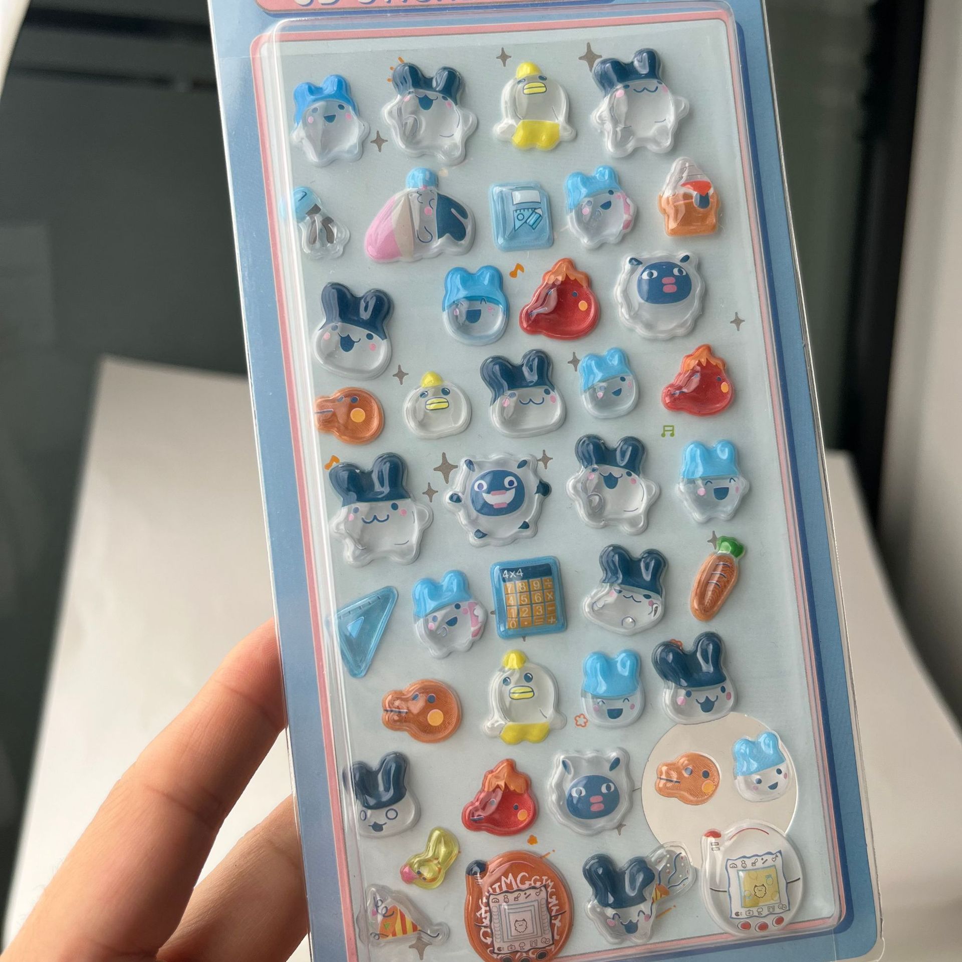 Cute Tamagotchi 3D Puffy Stick - огляд і ціна Laptop Accessories Toy