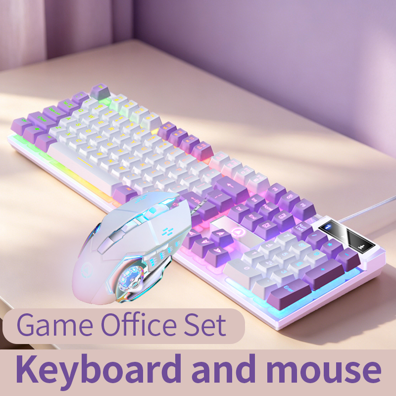 Gaming  Keyboard and Mouse Wir - огляд і ціна Laptop Accessories Combo Set