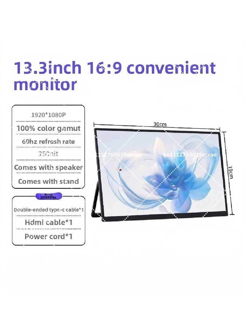 Portable 4K Monitor for Laptop - огляд і ціна Monitor Portable Usb